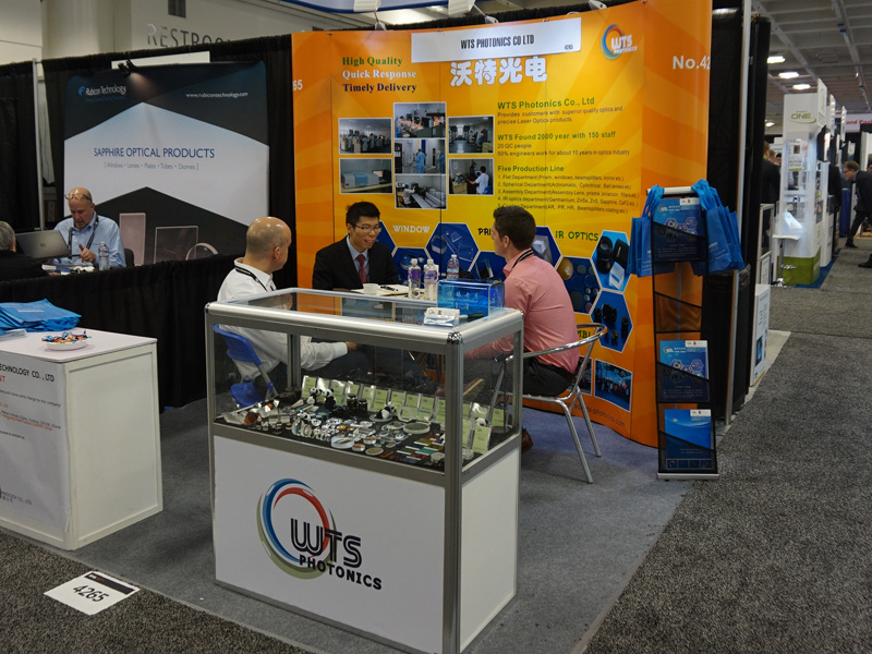 WTS于1月30日至2月1日参加了在美国举办的Photonics West 2018展会，展位号：4265